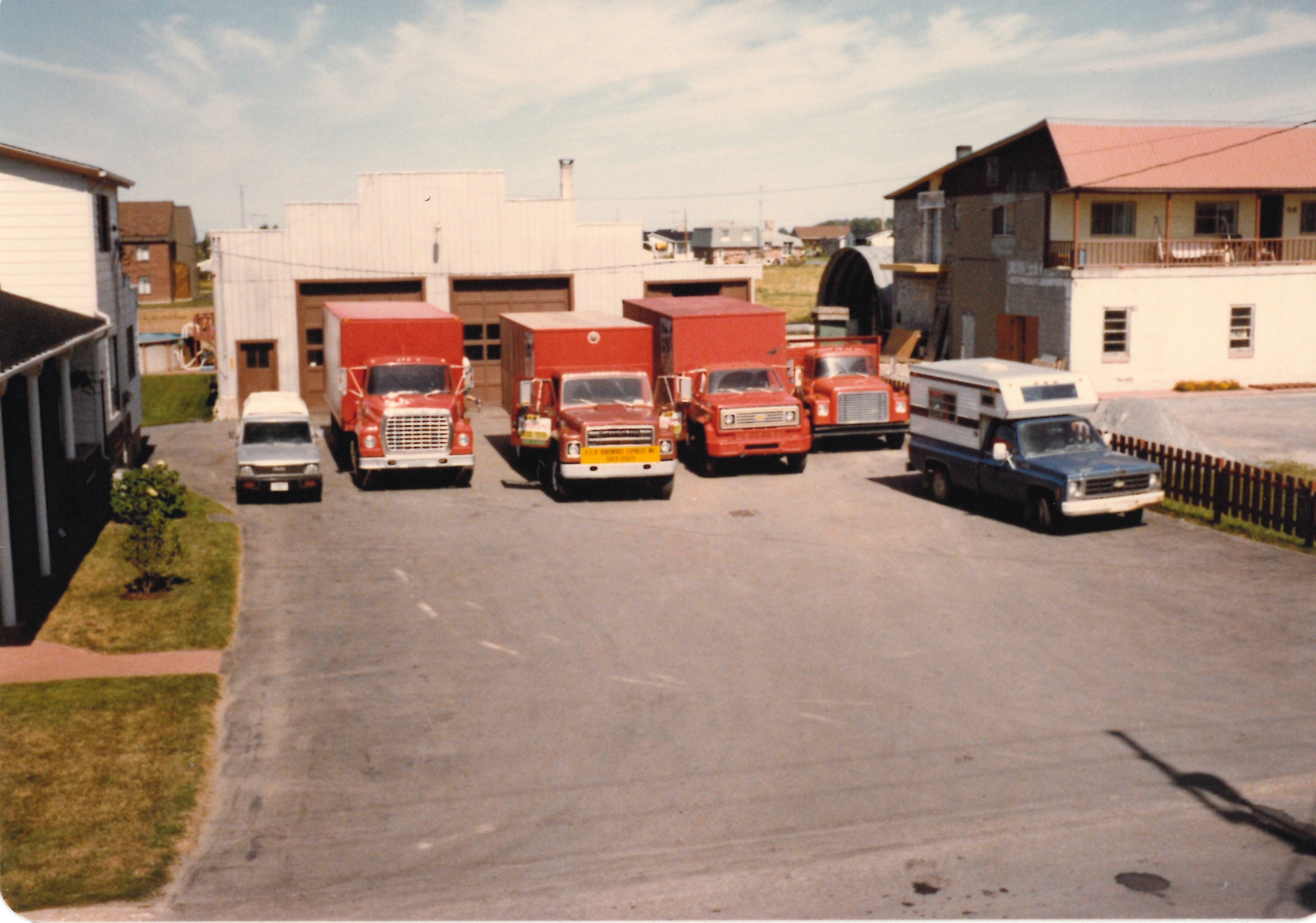 Premier camion de l'entreprise